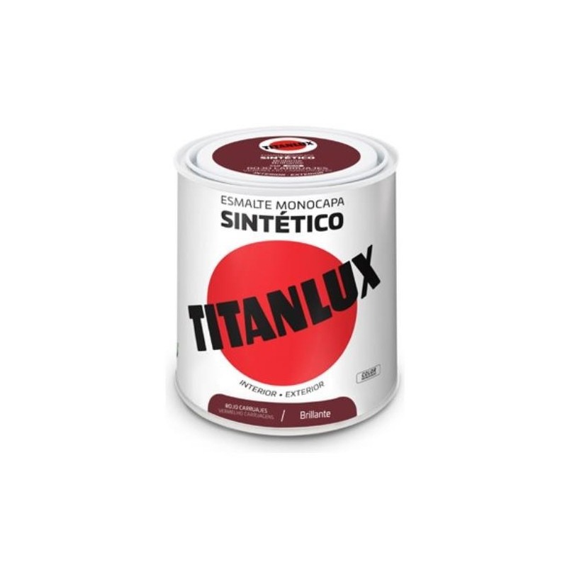 ESMALTE TITANLUX 250 ML 560 001 ROJO