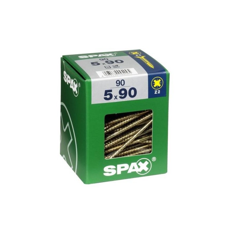 TORNILLO SPAX C/PL POZI BRICO. 4.0X40 C/400 UDS