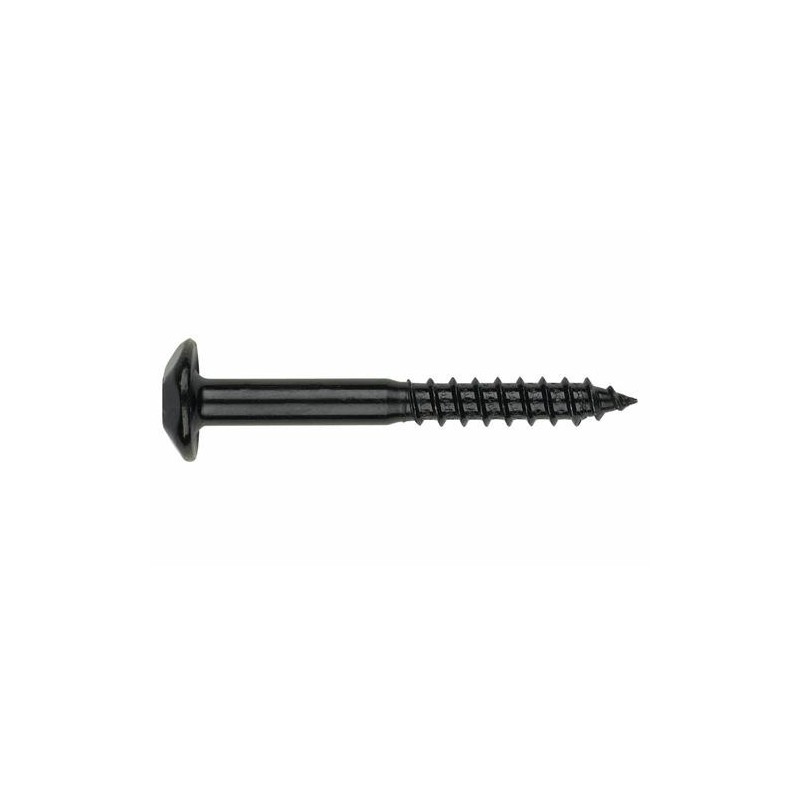 TORNILLO MADERA INVIOLABLE TORX 7X60MM.ZN.NGO.(BL)