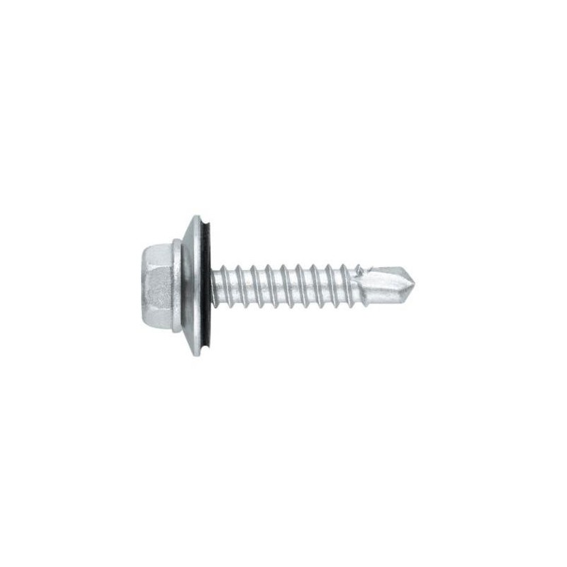 TORNILLO CON ARANDELA VULCAN. ACERO 6.3X38 P16 BL