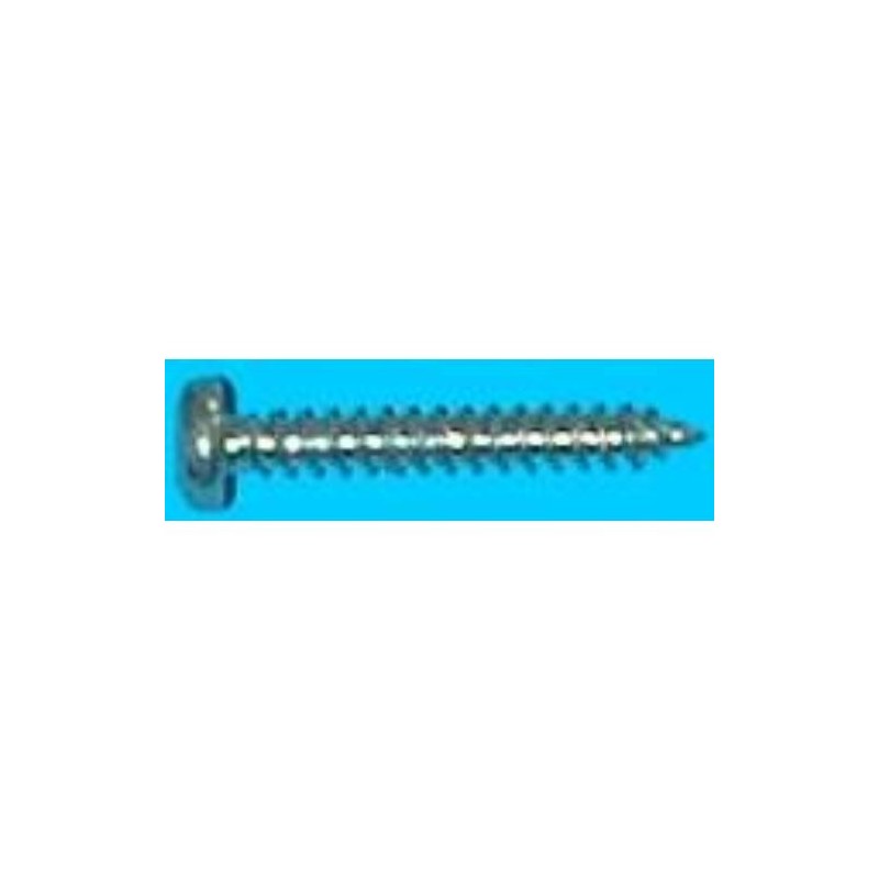 TORNILLO ROSCA CHAPA CABEZA ALOMADA 3,50X19 ZN BL.