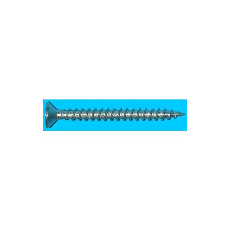 TORNILLO AGLOMERADO C/PL. 3,50X25 ZN. CAJA