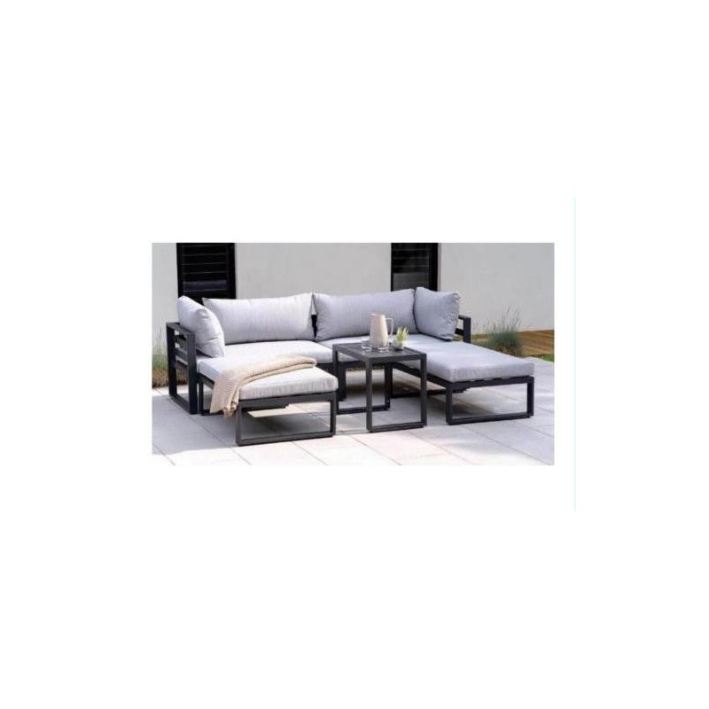 CONJUNTO JAVEA (SOFA C/REPOSAPIES+MESA AUXILIAR)