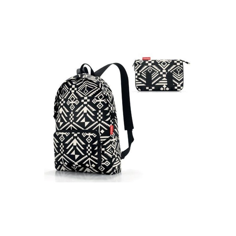 MOCHILA MINI MAXI HOPI BLACK 30X45X11CM AP7034