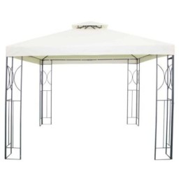 PERGOLA ACERO 3X3 CREMA...