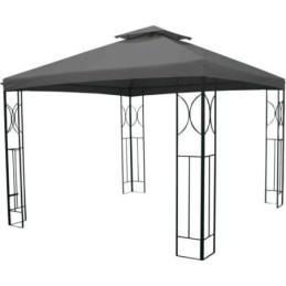 PERGOLA ACERO 3X3 AZUL...