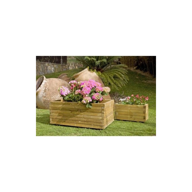 JARDINERA MADERA RECTAN.35X80X40 NORT GAIA 2013824