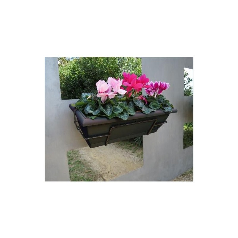 JARDINERA BALCON ANTRACITA FLORIA 62S 2013903