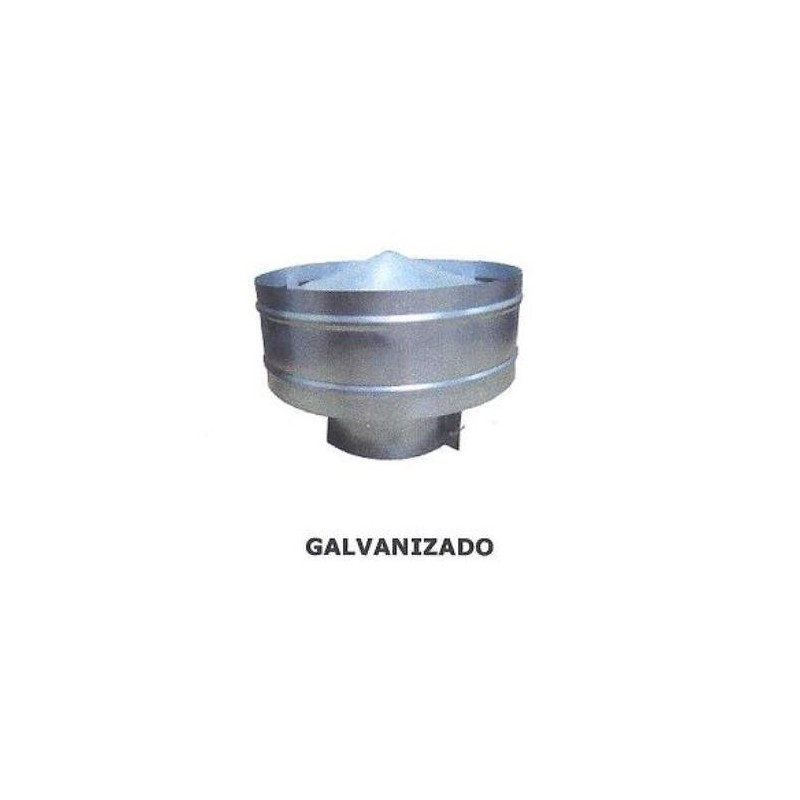 SOMBRERO ANTIRREGOLFANTE GALVANIZADO 175 MM.