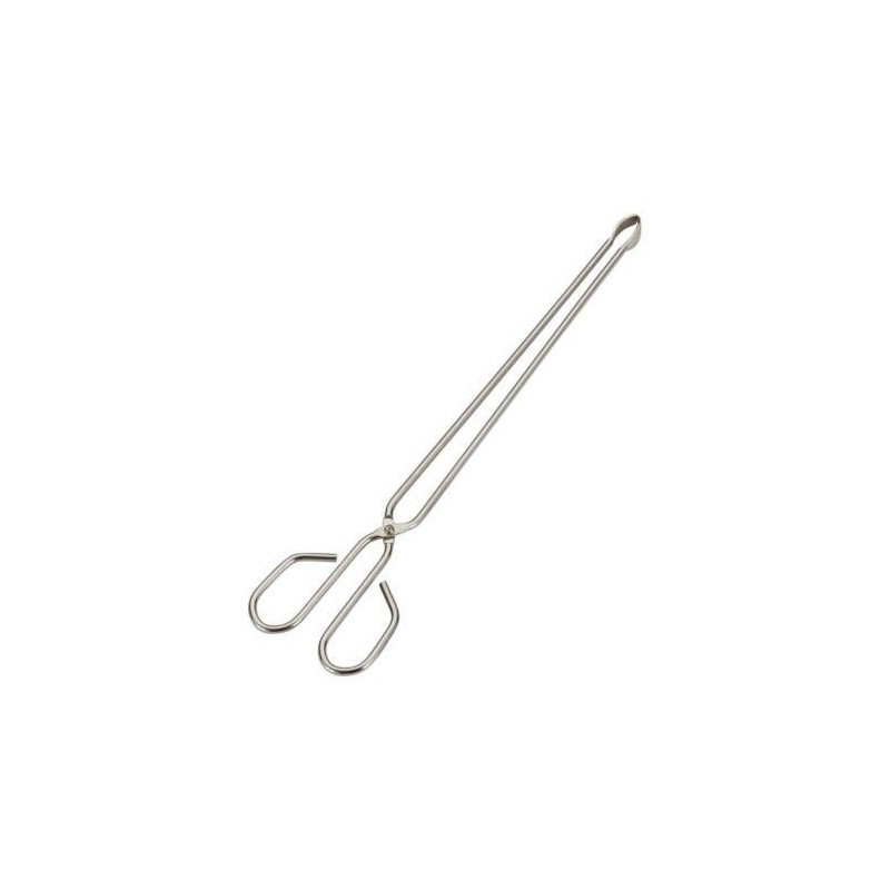 PINZA PARA CARNE LARGA DE ACERO INOX 33CM