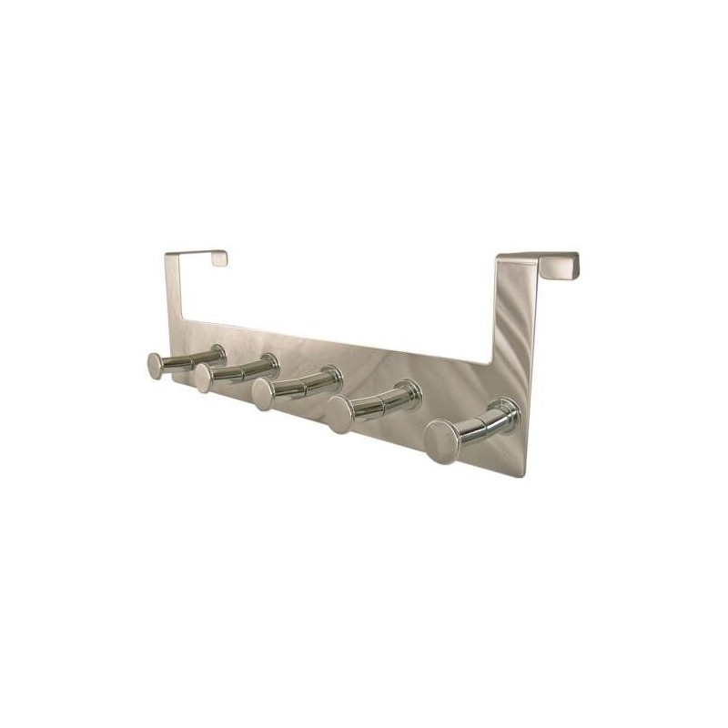 PERCHA SOBREPUERTA INOX 968CR