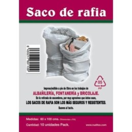 SACO RAFIA ESCOMBROS (PACK-10)