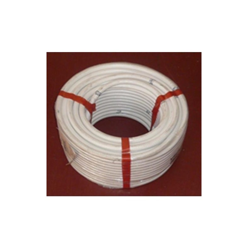 TUBO PVC FLEXIBLE 16MM.50M.BLANCO AIRE ACOND. 3029