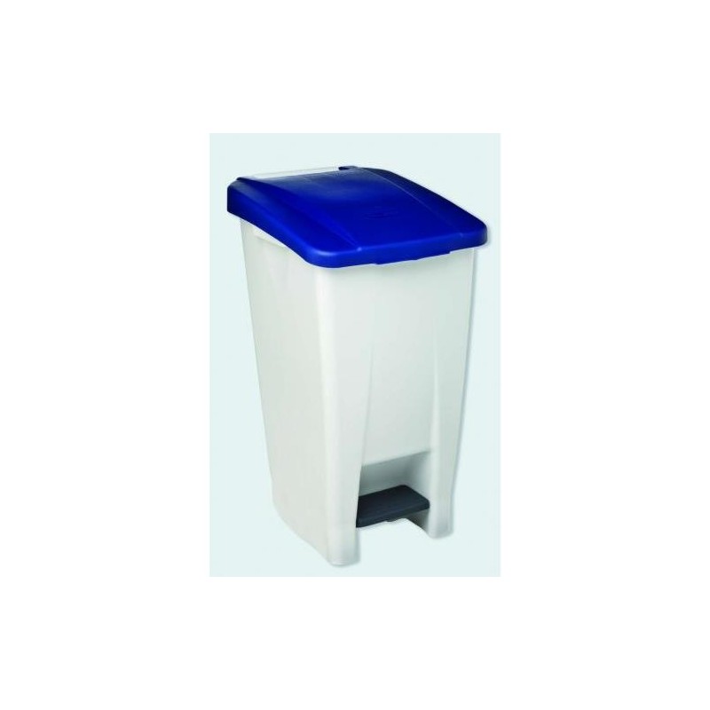 CONTENEDOR BASURA SELECTIVO 60 L. AZUL