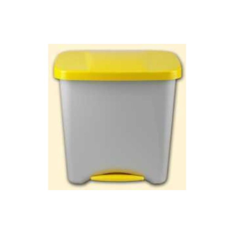 PEDALBIN ECOLOGICO 50 L. AMARILLO