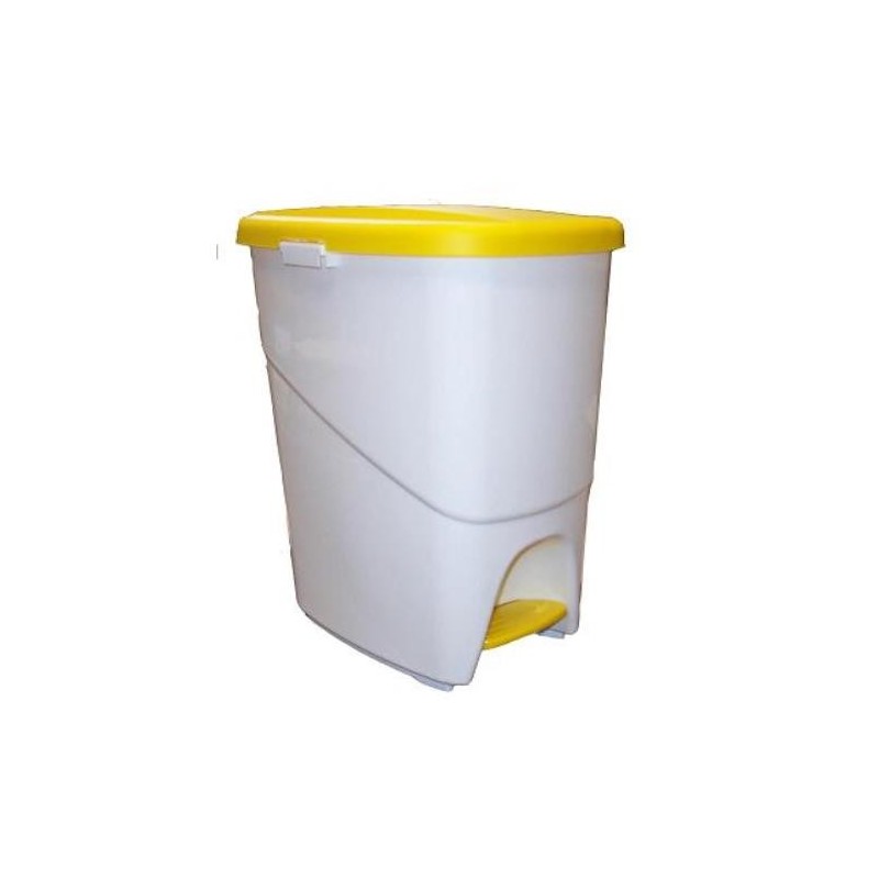 PEDALBIN ECOLOGICO 25 L. AMARILLO