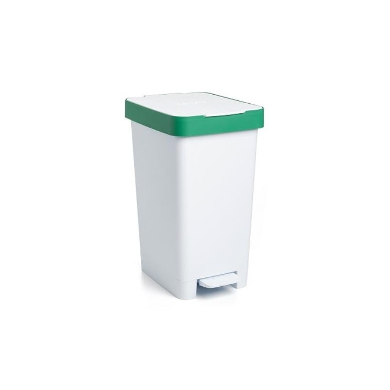 CUBO PEDAL 25 LITROS SMART VERDE RECICLAJE