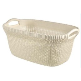 CESTA KNIT 40 L. BLANCO...