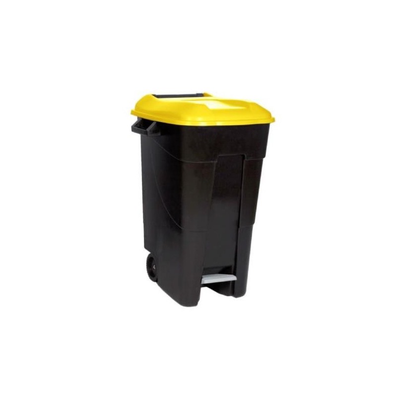 CONTENEDOR BASURA 120L. AMARILLO 423017