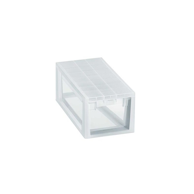 CAJA ORDENACION LIGHT DRAWER S 7L.TRANSPARENTE