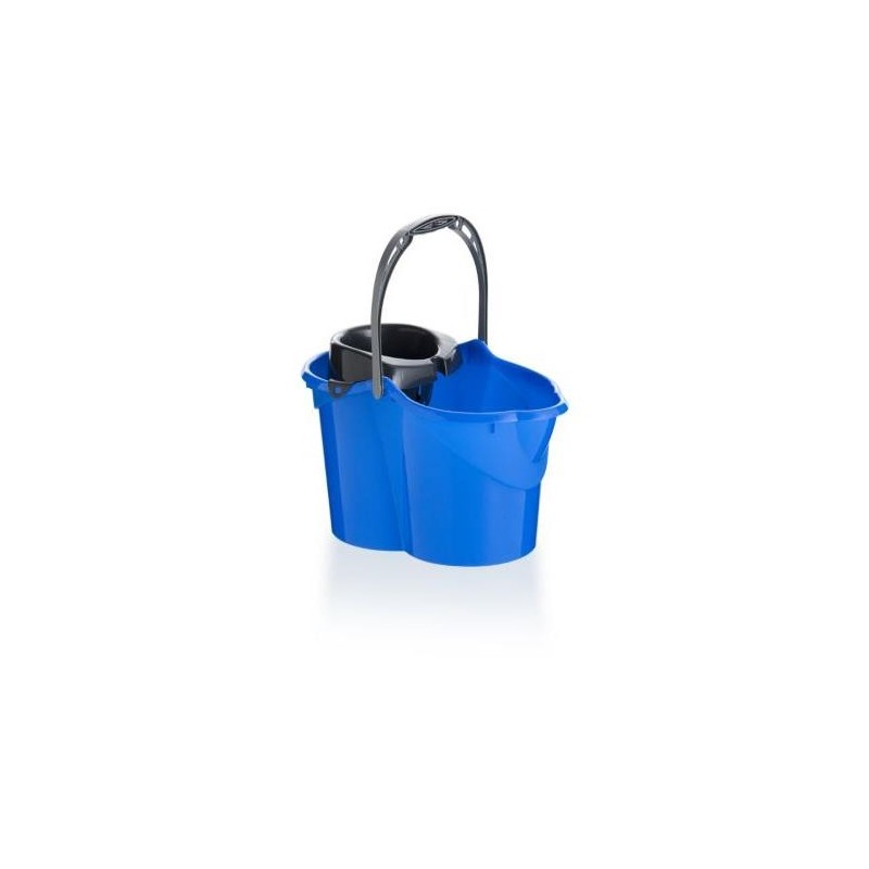 CUBO CON ESCURRIDOR 15L AZUL 9050