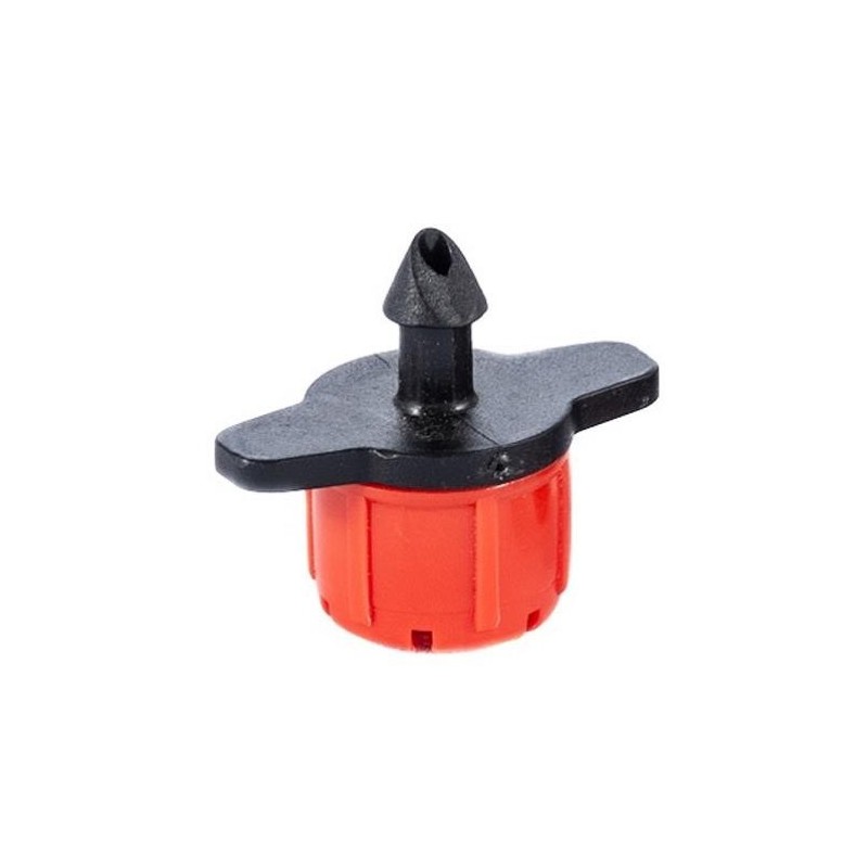 GOTERO PINCHADO REGULABLE 0-60L/H ROJO