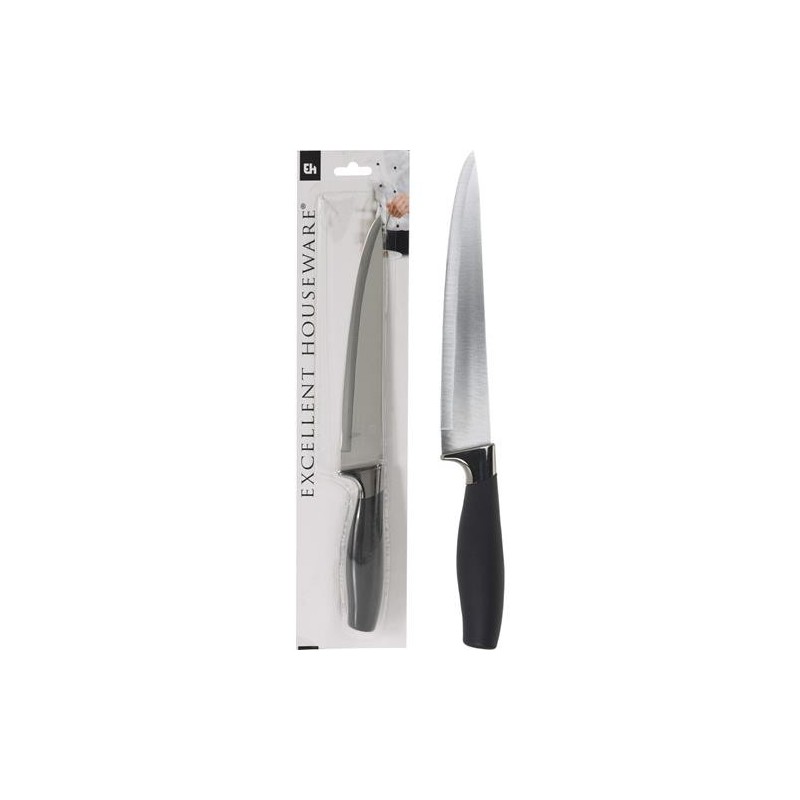 CUCHILLO COCINA INOX 23CM MANGO NEGRO C80621730