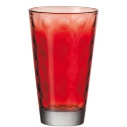 VASO ALTO 30 CL. OPTIC ROJO...