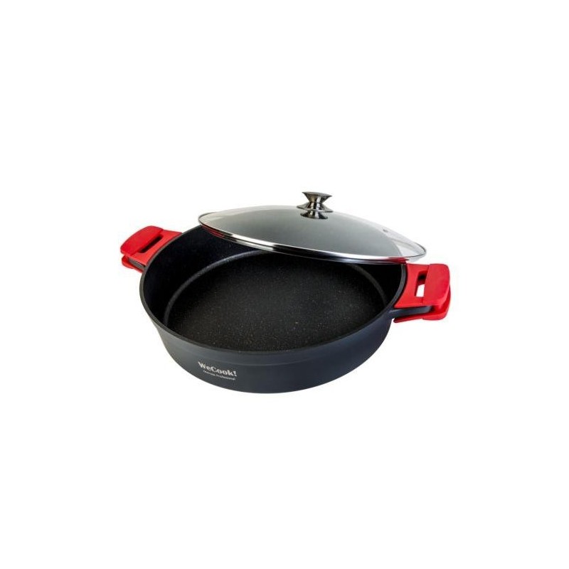 CAZUELA BAJA ALUMINIO FUNDIDO ECOCHEF 32CM