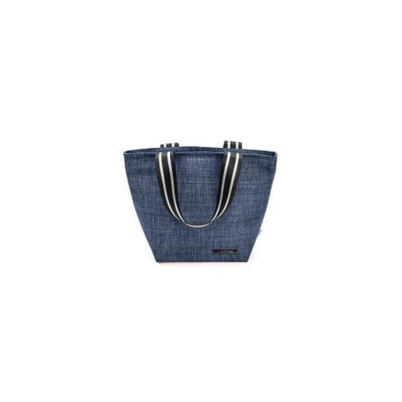 LUNCHBAG TOTE AZUL JASPEADO