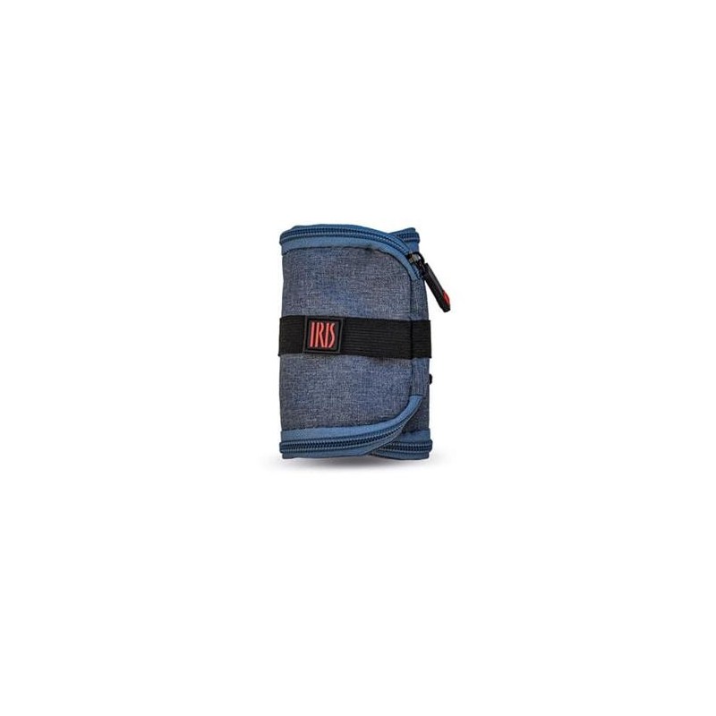 PORTABOCATAS ENROLLABLE ZIPPER & ROLL AZUL JASPEAD