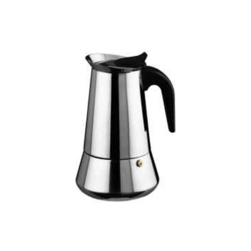 CAFETERA BONKAFFE INOX INDUCCION 6 TAZAS 6206