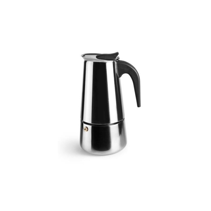 CAFETERA ACERO INOX 2 TAZAS , SERIE MOCA 611002