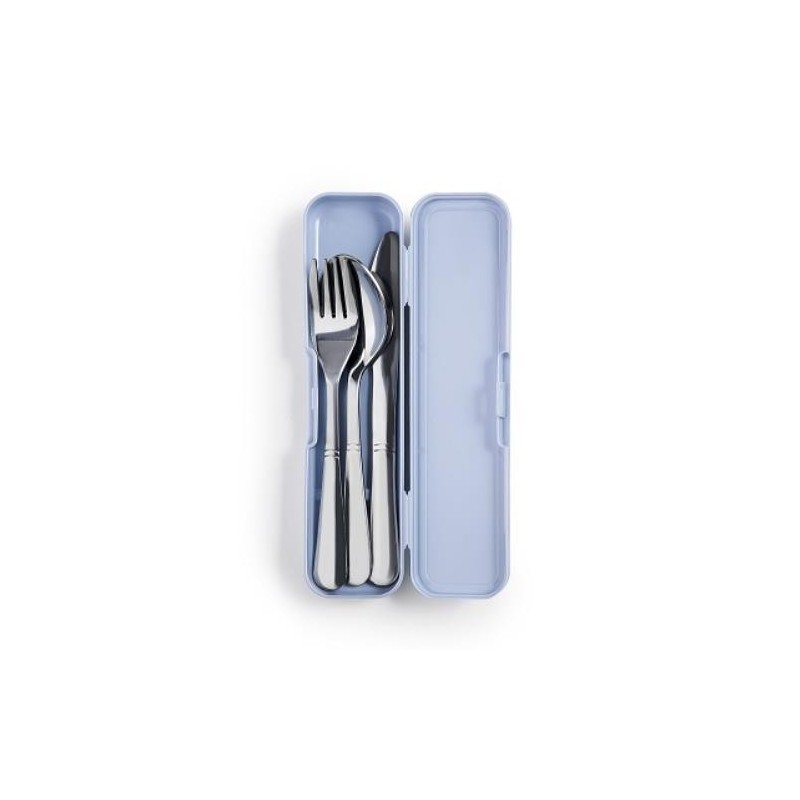 SET 3 CUBIERTOS INOX C/ESTUCHE LUNCH AWAY 700600