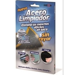 ACERO LIMPIADOR INOXIDABLE...