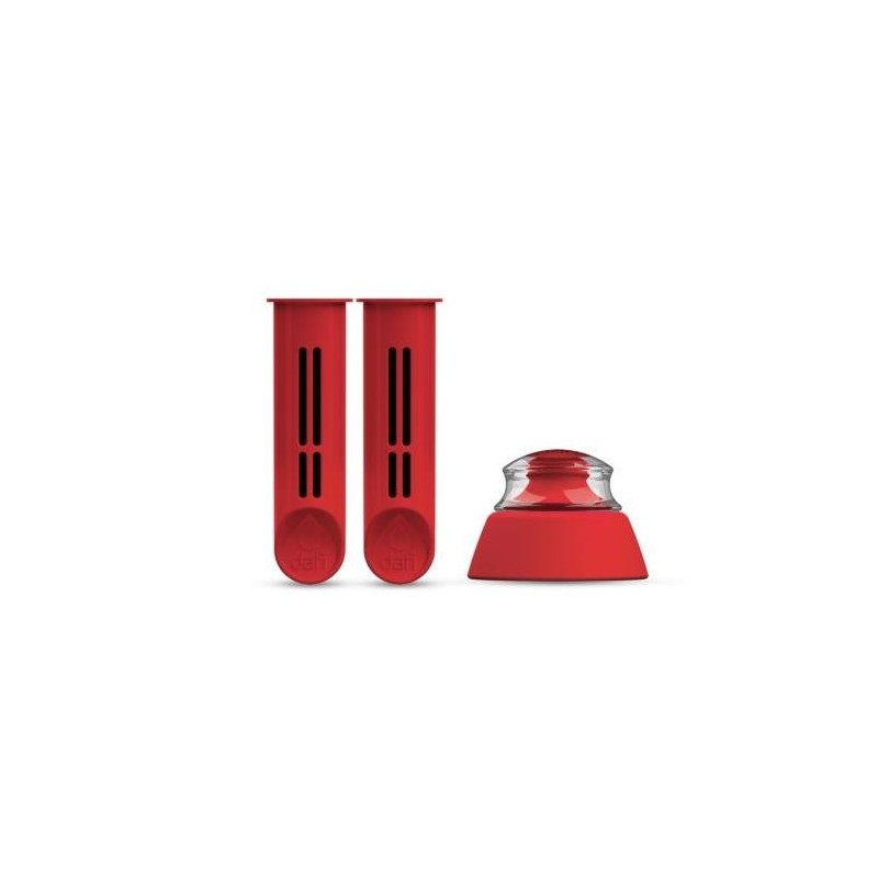 SET 2 FILTROS SPORT+CUP ROJO 301002