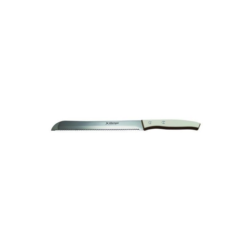 CUCHILLO PAN 19CM BLANCO 105-19