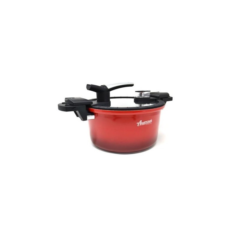 OLLA BAJA PRESION EASY COOK 5L RED EAS3005