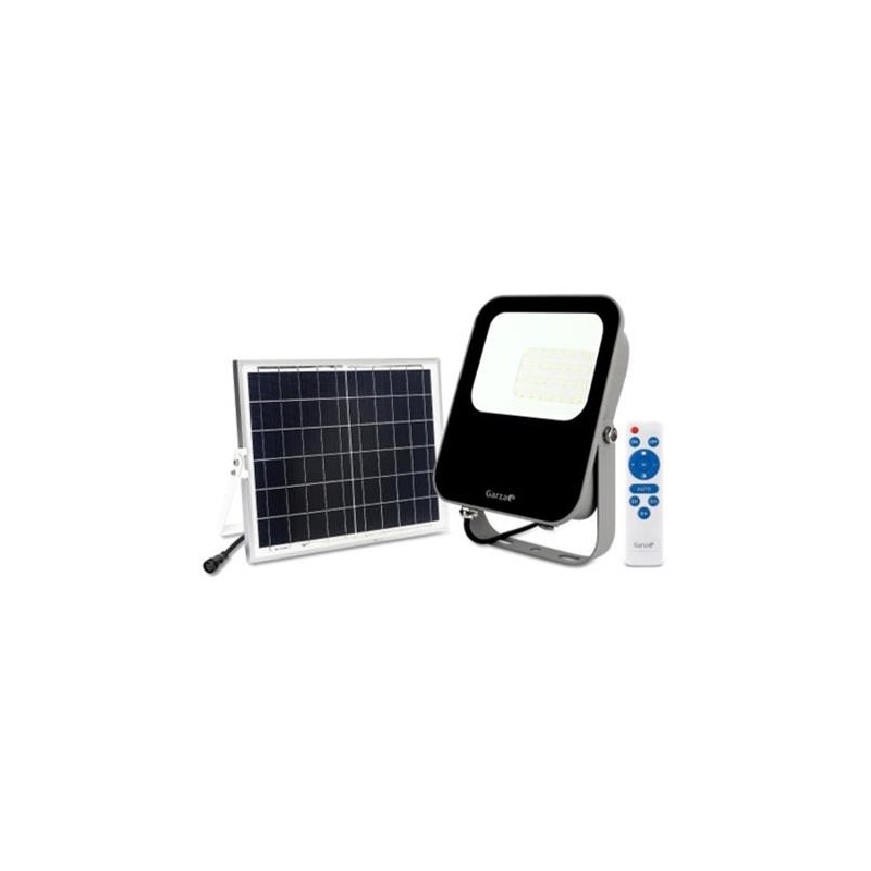 FOCO PROYECTOR LED SOLAR 60W C/MANDO 65K