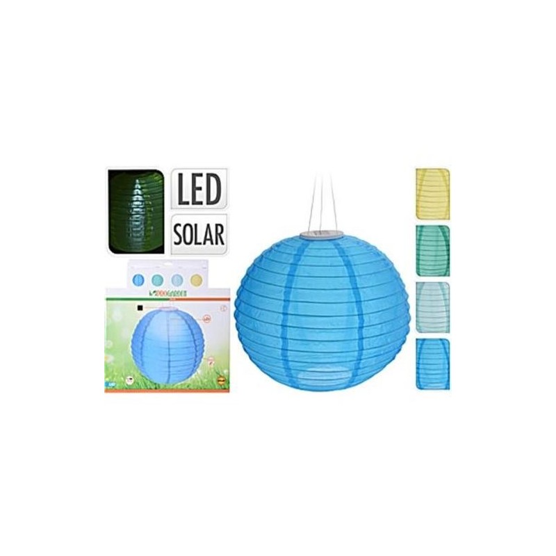 LAMPARA LED SOLAR ESFERICA 40CM. DX9200470