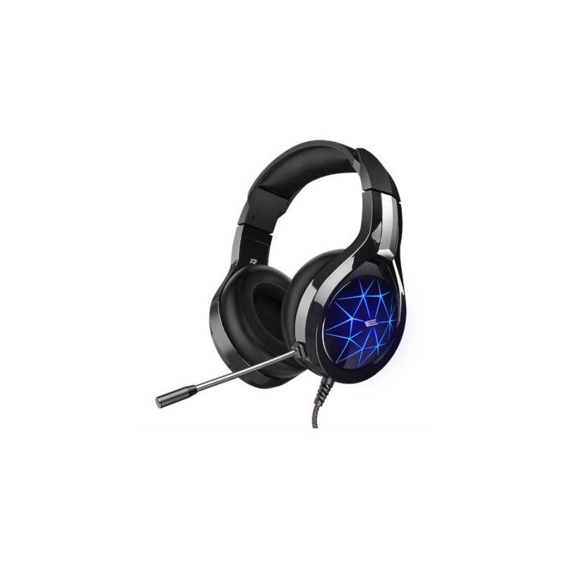 AURICULAR DIADEMA GAMING MICROFONO Y LED PARA PC