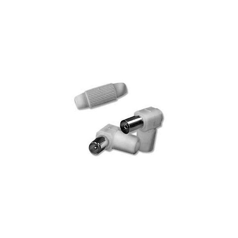 CONECTOR CODO MACHO BLANCO 70102