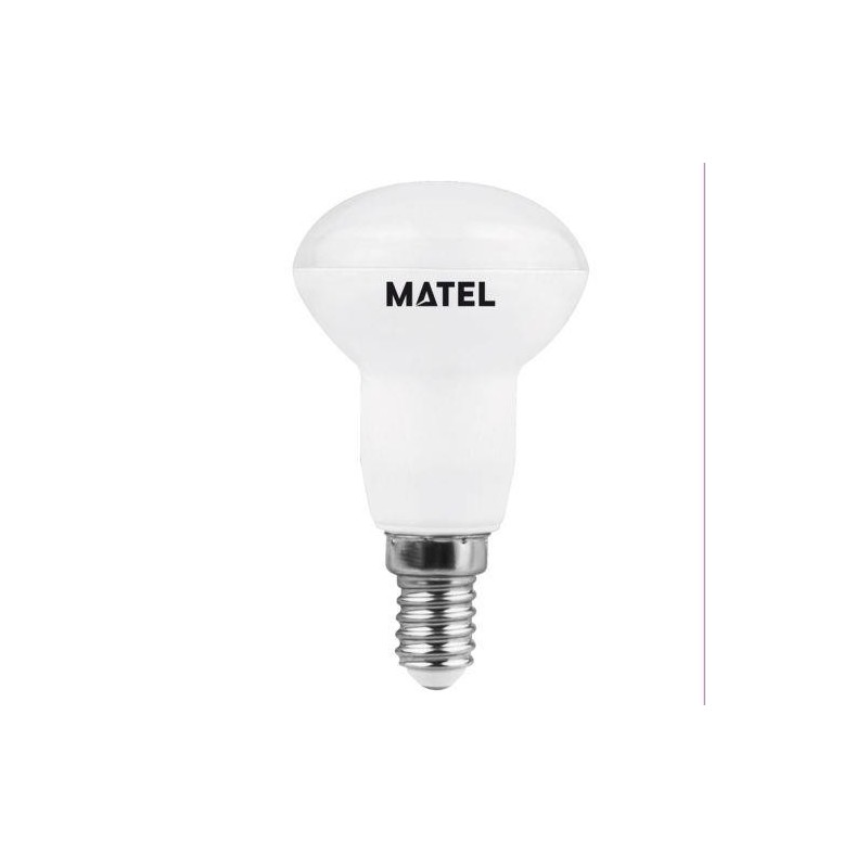 BOMBILLA LED REFLECT.50MM E14 6W 550LM 120º CALIDA