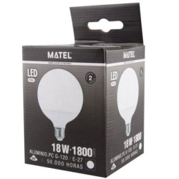 BOMBILLA LED GLOBO G120 E27...