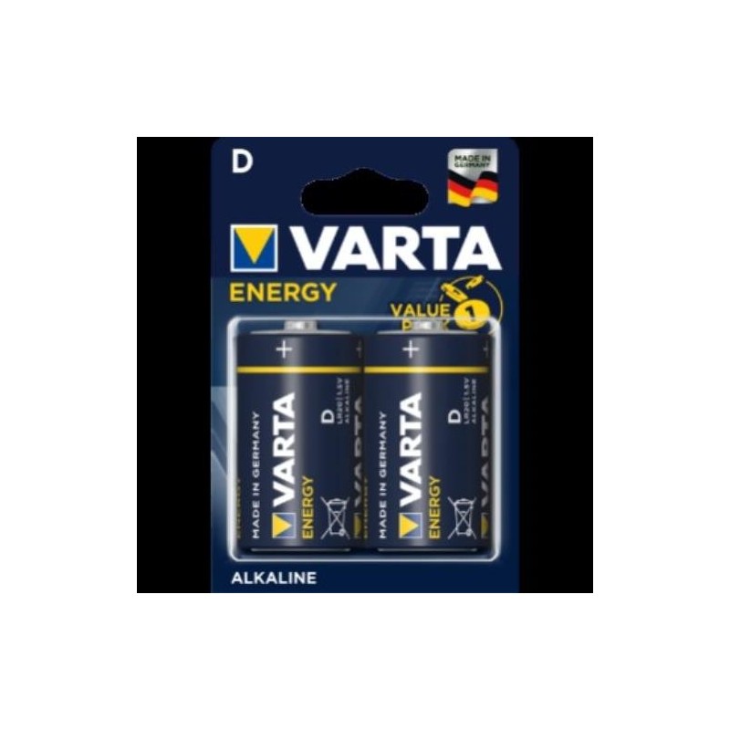 PILA ALCALINA ENERGY LR20 (BL.-2) 04120229412