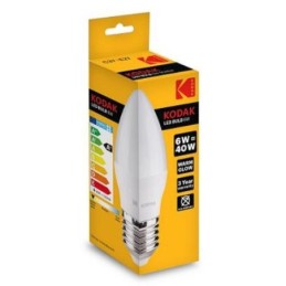 BOMBILLA LED VELA C37 E27...