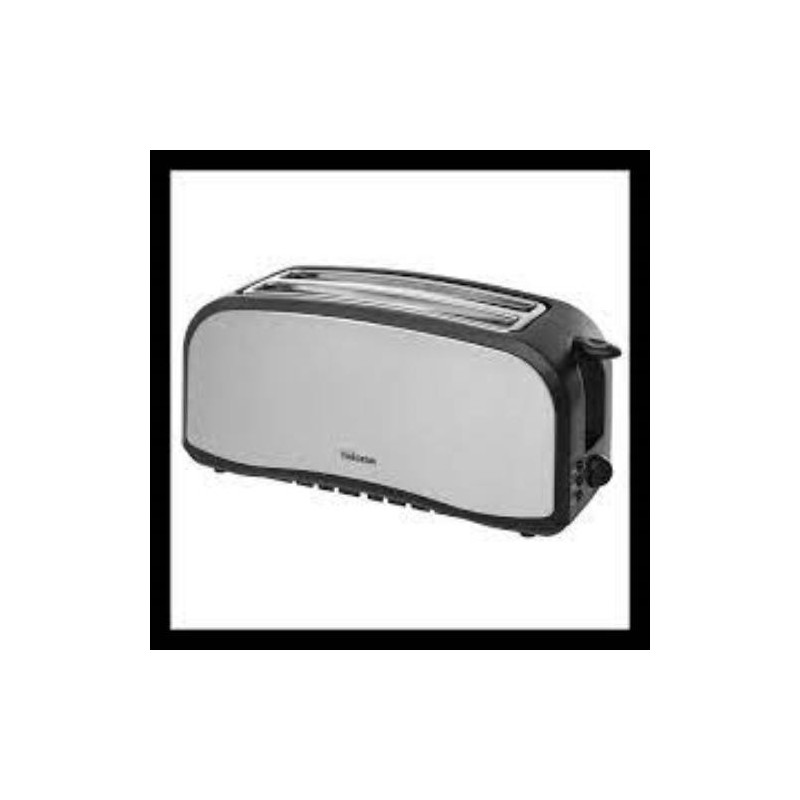 TOSTADORA DOBLE RANURA INOX 1400W