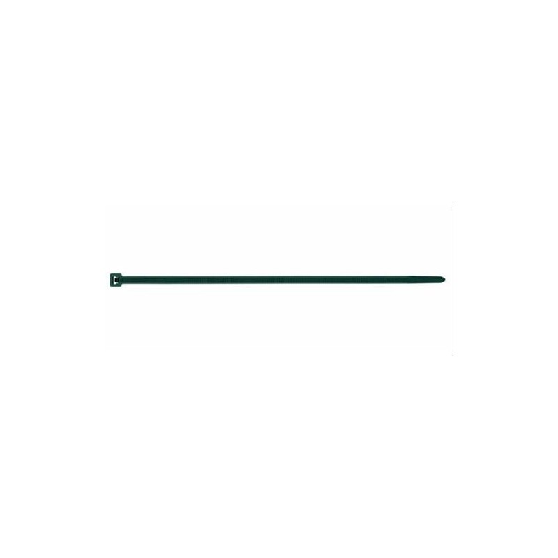 BRIDA NYLON 4,8X290 MM VERDE 100 UDS