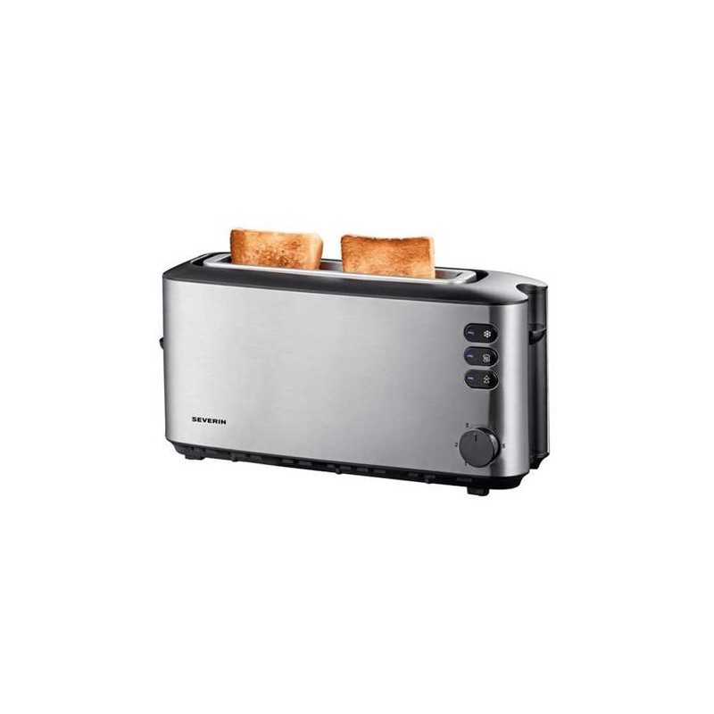 TOSTADORA ACERO Y NEGRO 1 RANURA 1000 W 2515