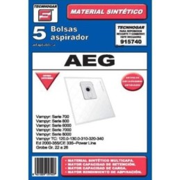 CAJA 5 BOLSAS ASPIRADOR AEG...